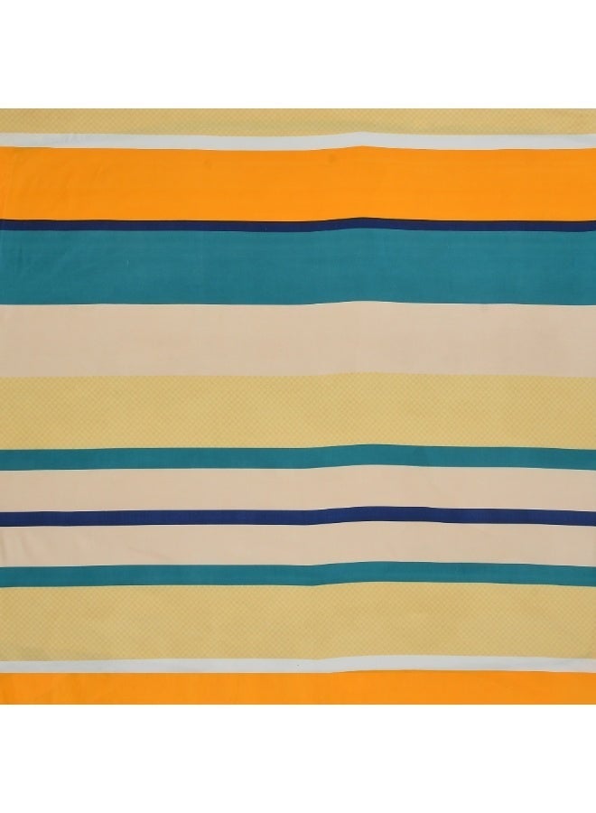 AURIO Premium Single Size Fitted Bedsheet with 1 Pillowcase – Modern Design & Pattern – Deep Pocket (90x200+25 cm) Soft, Breathable Microfiber Bedding for Kids & Guest Rooms - Image 3